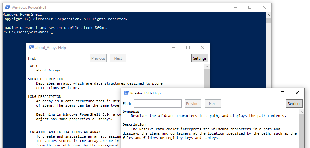 Conceptos aleatorios sobre PowerShell