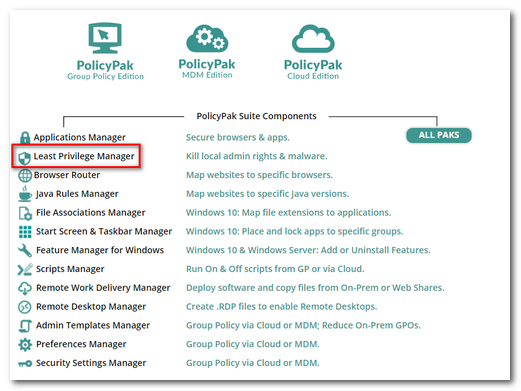 PolicyPak Suite