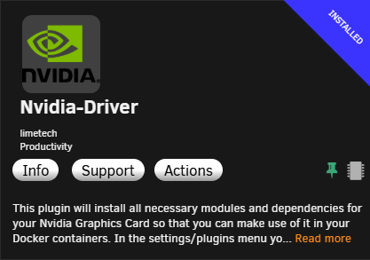 Plugin Nvidia-Driver